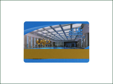 carte chiave RFID dell'hotel di plastica di 13.56MHz, carte sottili di Access di camera di albergo del PVC
