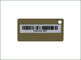 Etichetta dei bagagli del biglietto da visita di CMYK, etichette stampabili dei bagagli con l'attaccatura dello Strape