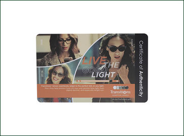 Carta leggera del PVC di RFID, Smart Card senza contatto sottile programmabile