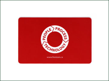 La carta senza contatto elettronica di pagamento/abitudine rossa ha stampato le carte di RFID