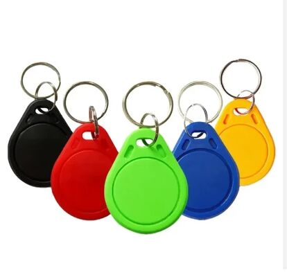 LOGO impermeabile personalizzato/Codice QR ABS Keyfob MIFARE Classic EV1 RFID ABS Portachiavi per il controllo dell'accesso alle porte