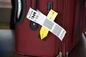 Bagaglio dell'autoadesivo dell'etichetta dei bagagli di abitudine RFID 860~960MHz 475*54mm per l'inseguimento della gestione