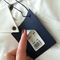 Etichetta adesiva dell'intarsio RFID della carta di frequenza ultraelevata, etichetta dell'etichetta dell'abito dell'autoadesivo dell'abbigliamento per l'inseguimento dell'indumento