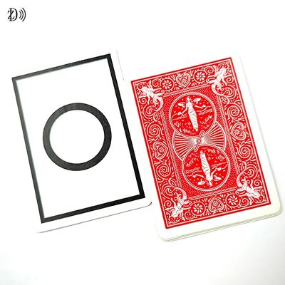 Fabbrica personalizzata impermeabile 100% PVC di plastica poker Deck di carte di gioco Standard Poker gioco di carte
