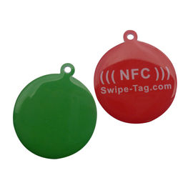 HF NFC NFC213 RFID Tag Disco, QR Code E URL Codifica RFID Pet Tag
